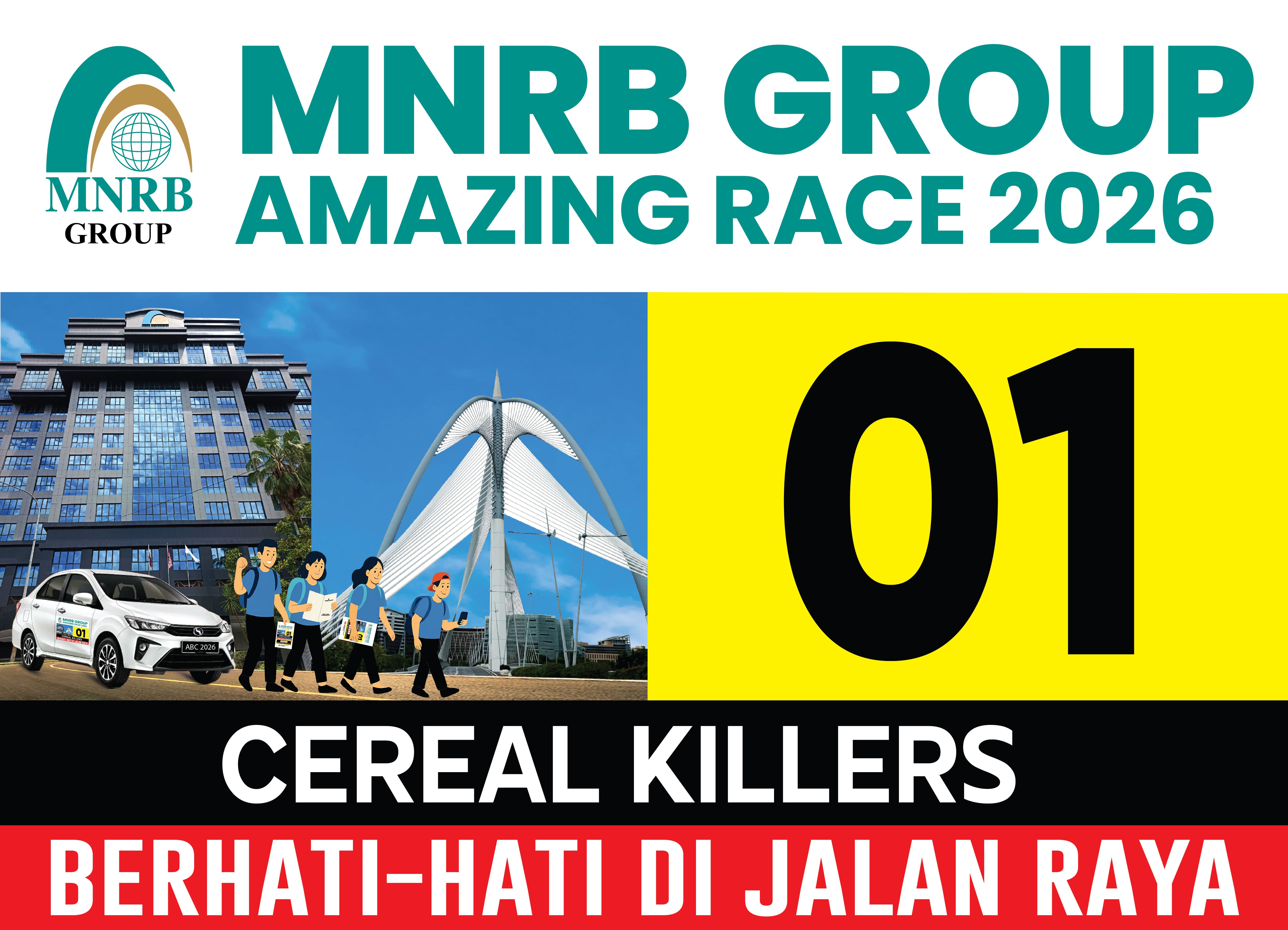 MNRB Group Amazing Race 2026 - Cereal Killers